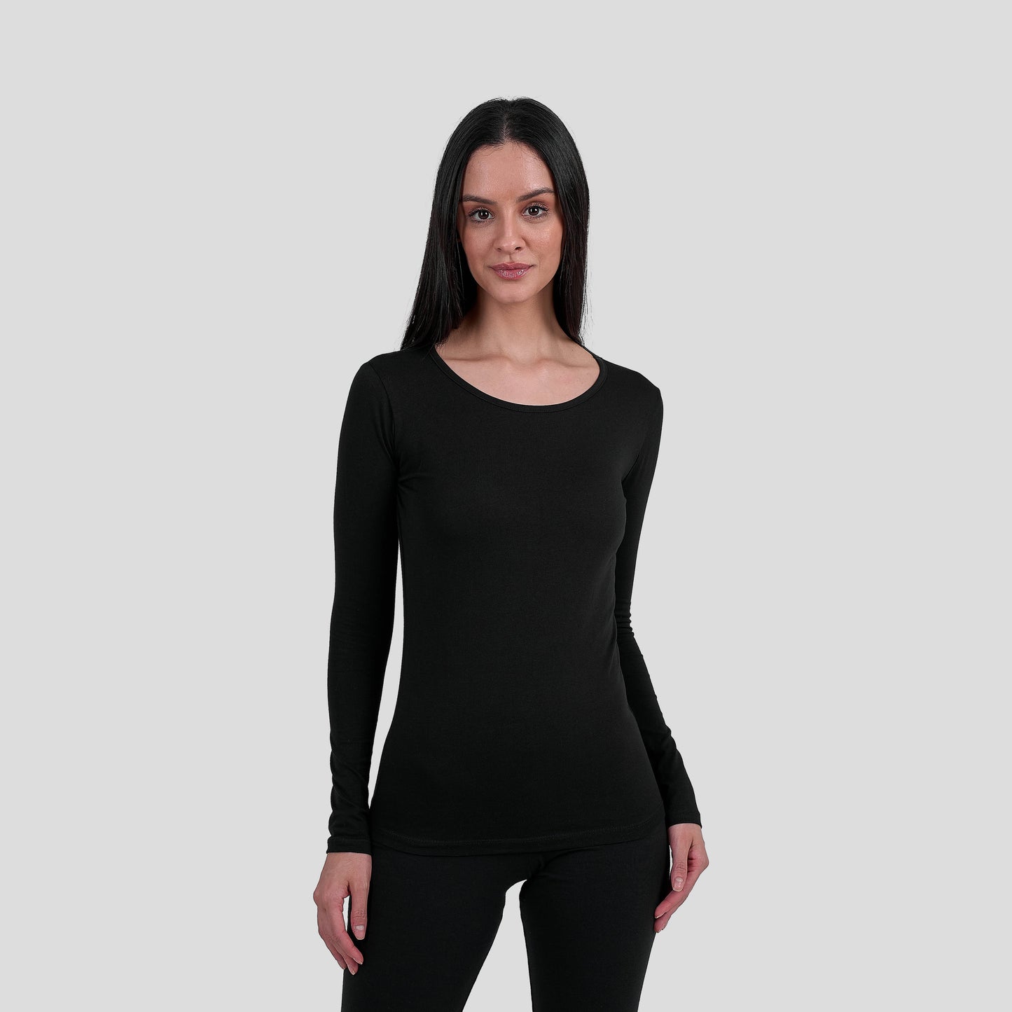 DW 115-6 Tank Top Long Sleeve Crew Neck