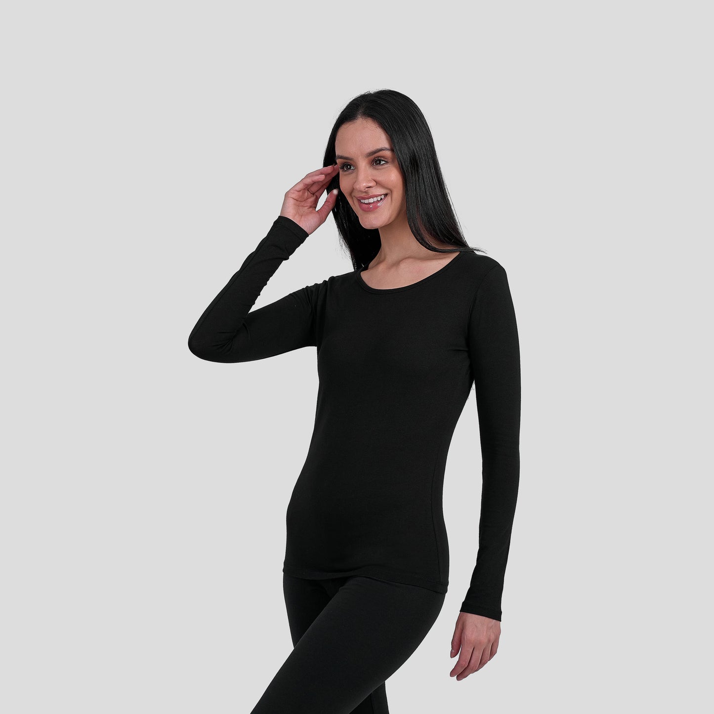 DW 115-6 Tank Top Long Sleeve Crew Neck