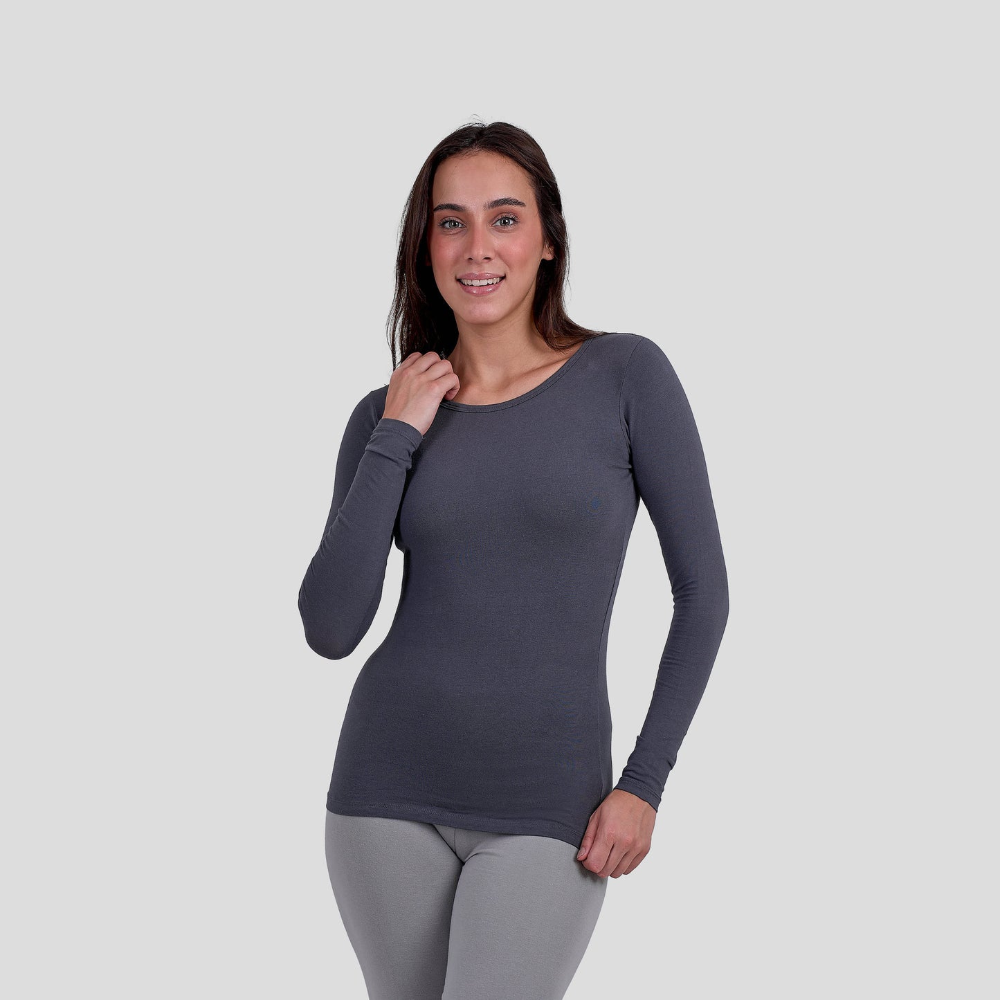 DW 115-6 Tank Top Long Sleeve Crew Neck