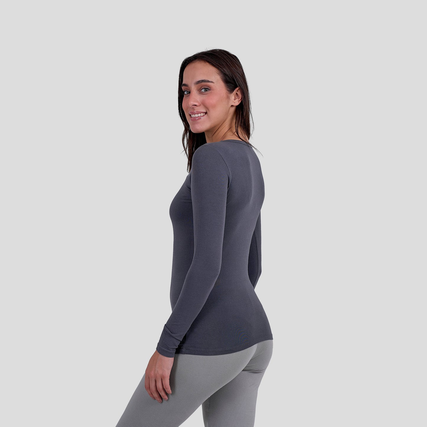 DW 115-6 Tank Top Long Sleeve Crew Neck