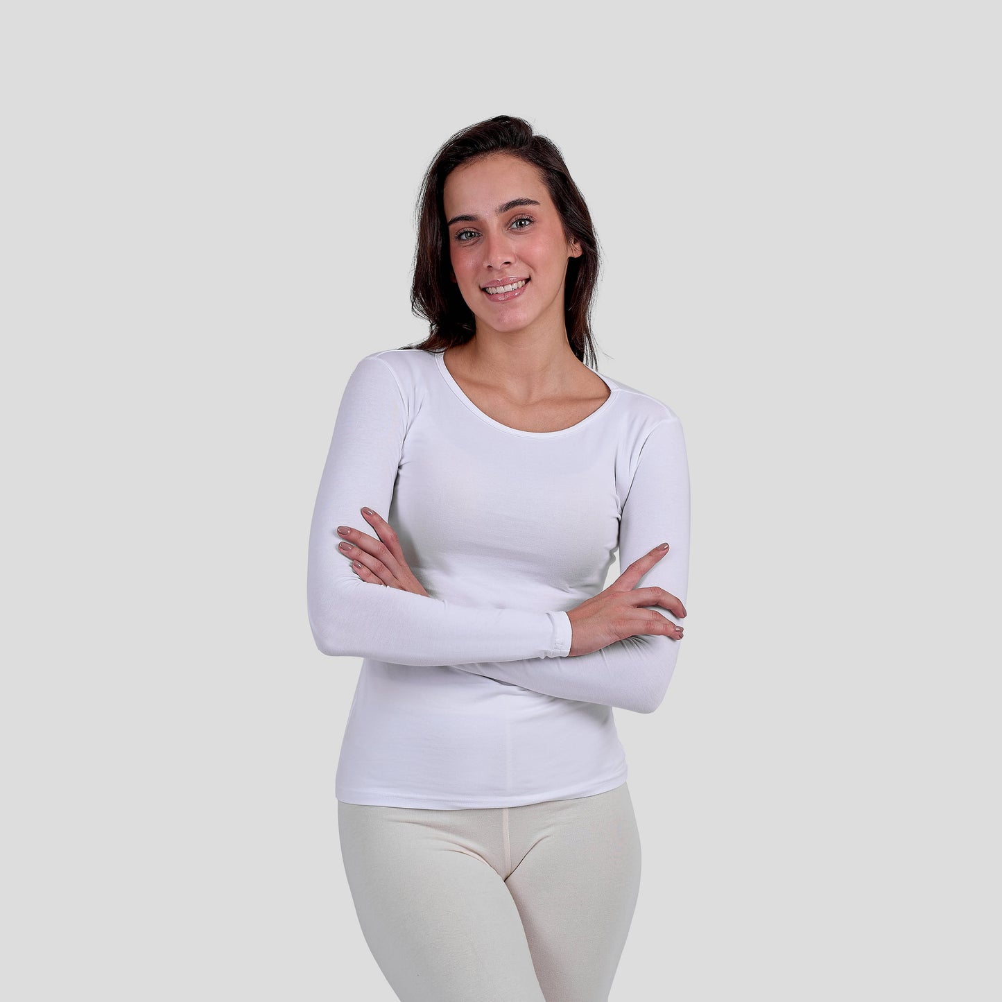 DW 115-6 Tank Top Long Sleeve Crew Neck