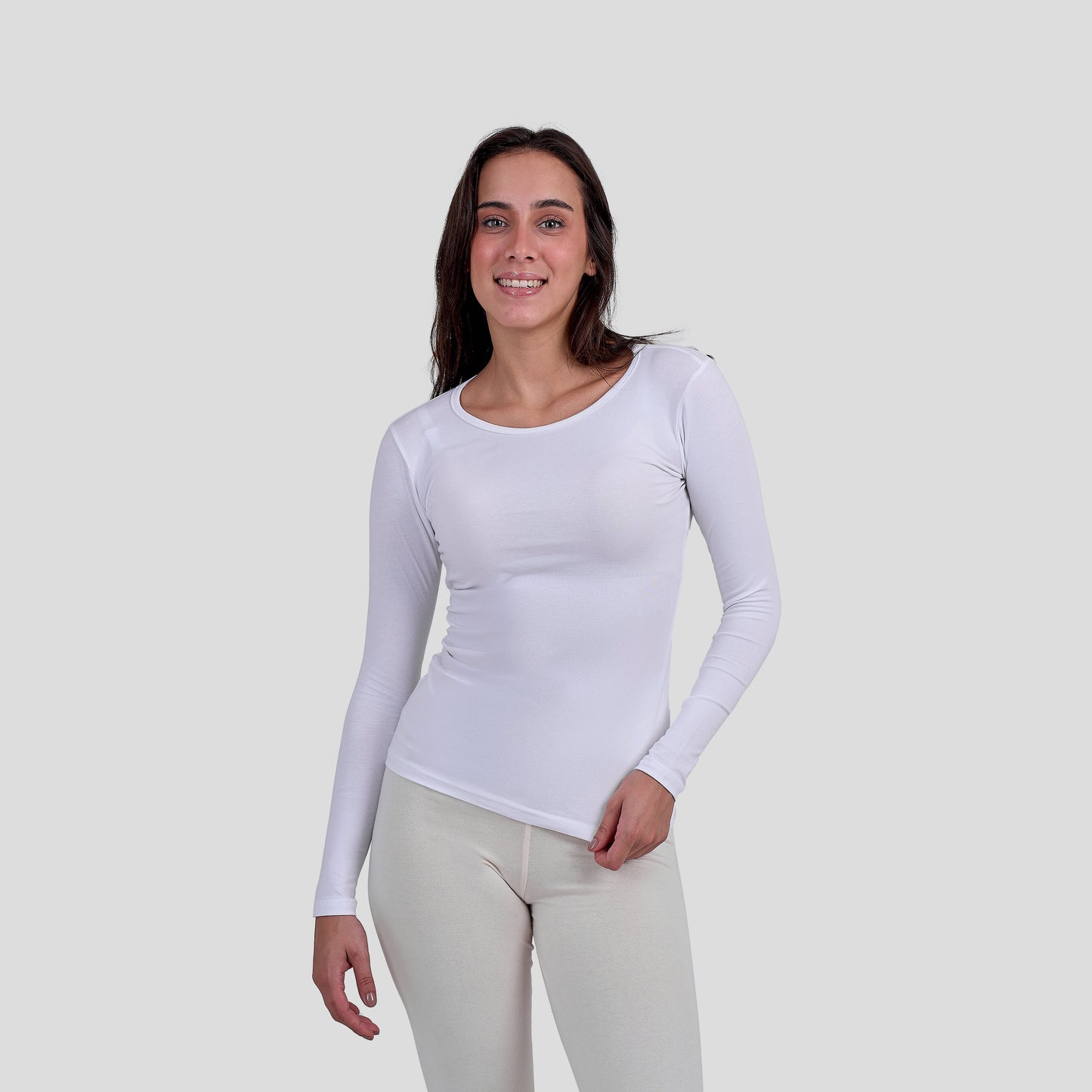 DW 115-6 Tank Top Long Sleeve Crew Neck