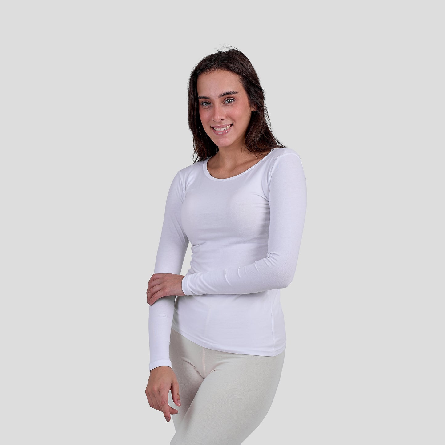 DW 115-6 Tank Top Long Sleeve Crew Neck