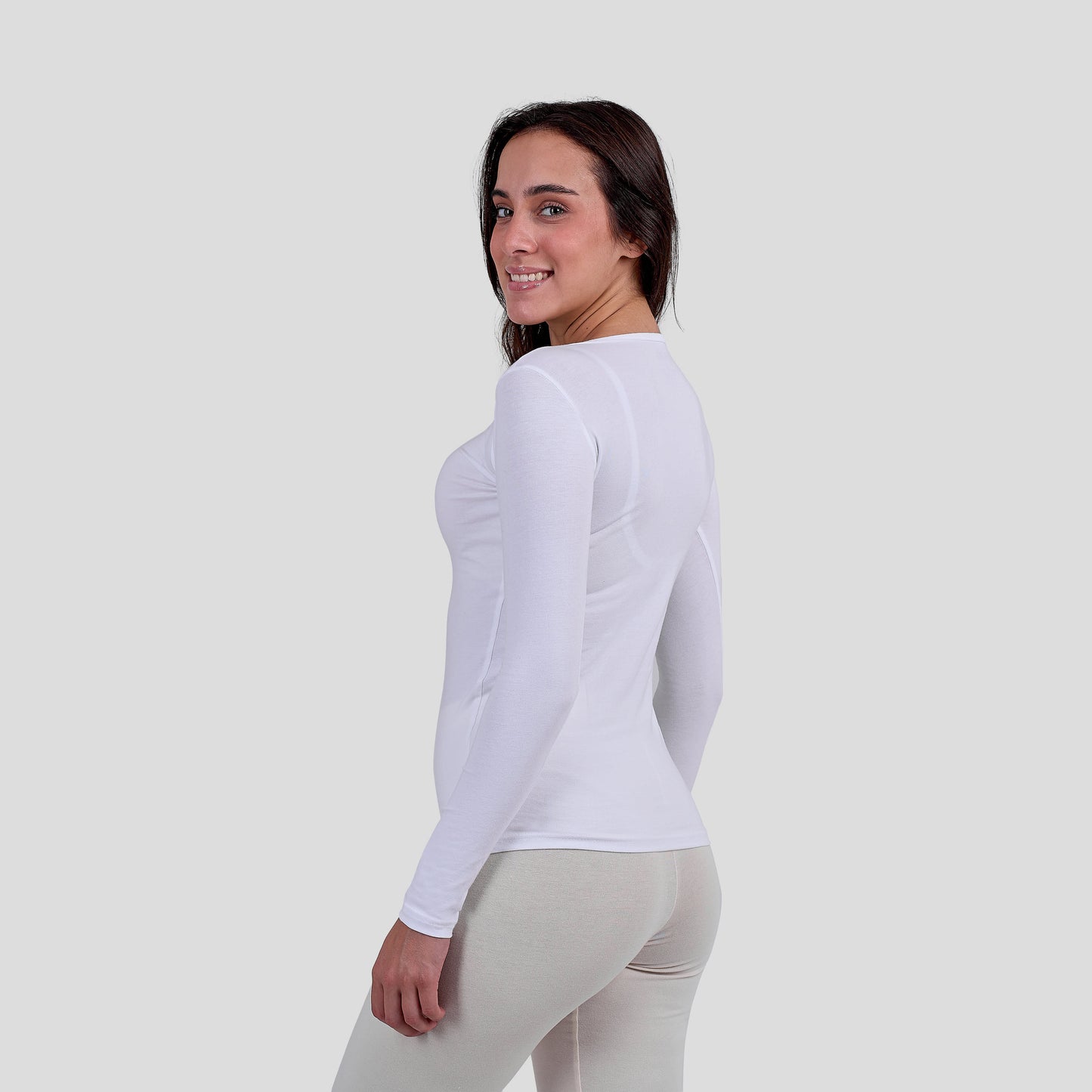 DW 115-6 Tank Top Long Sleeve Crew Neck