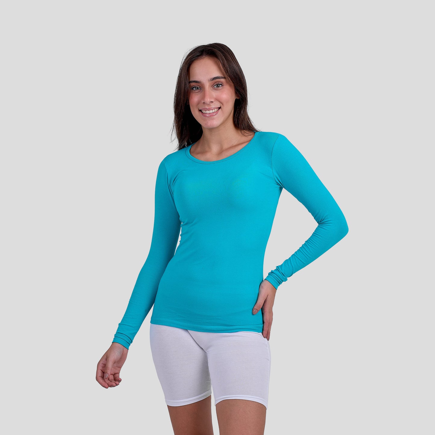 DW 115-6 Tank Top Long Sleeve Crew Neck