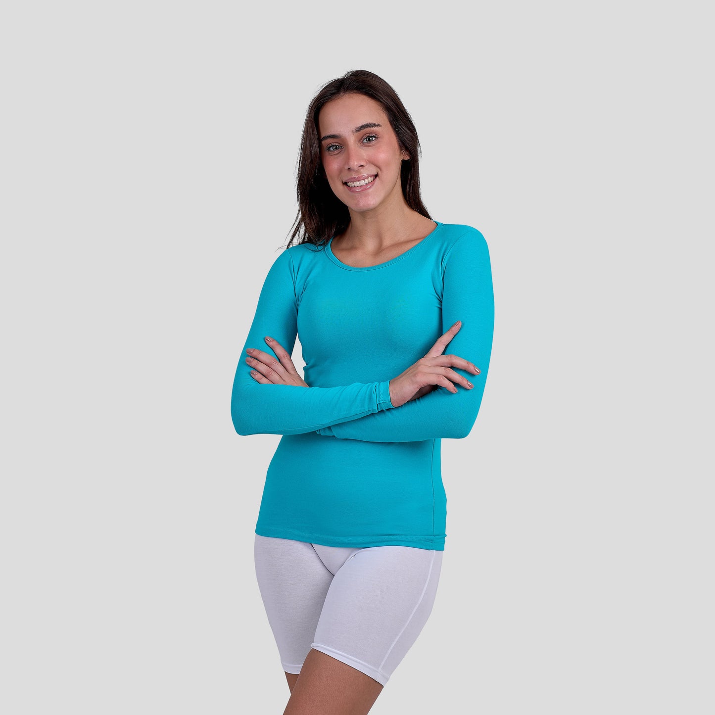 DW 115-6 Tank Top Long Sleeve Crew Neck