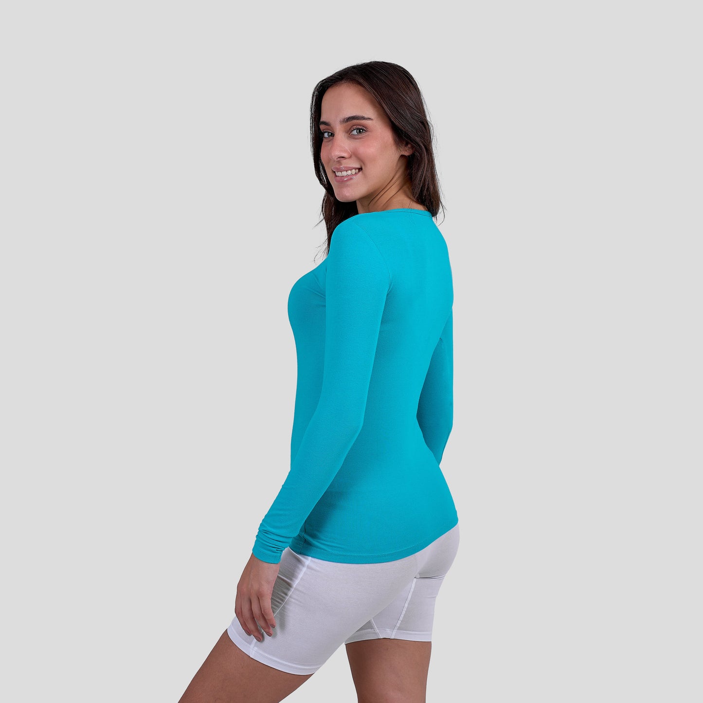 DW 115-6 Tank Top Long Sleeve Crew Neck