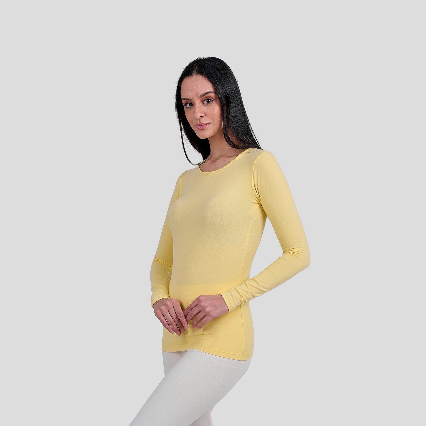 DW 115-6 Tank Top Long Sleeve Crew Neck