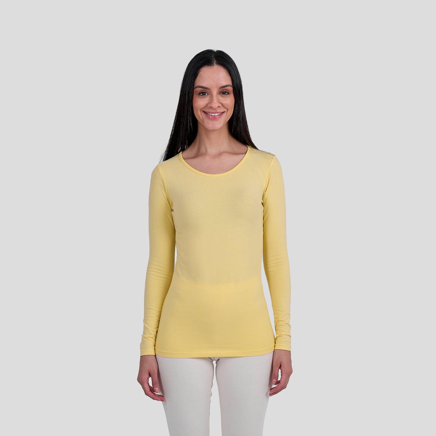 DW 115-6 Tank Top Long Sleeve Crew Neck