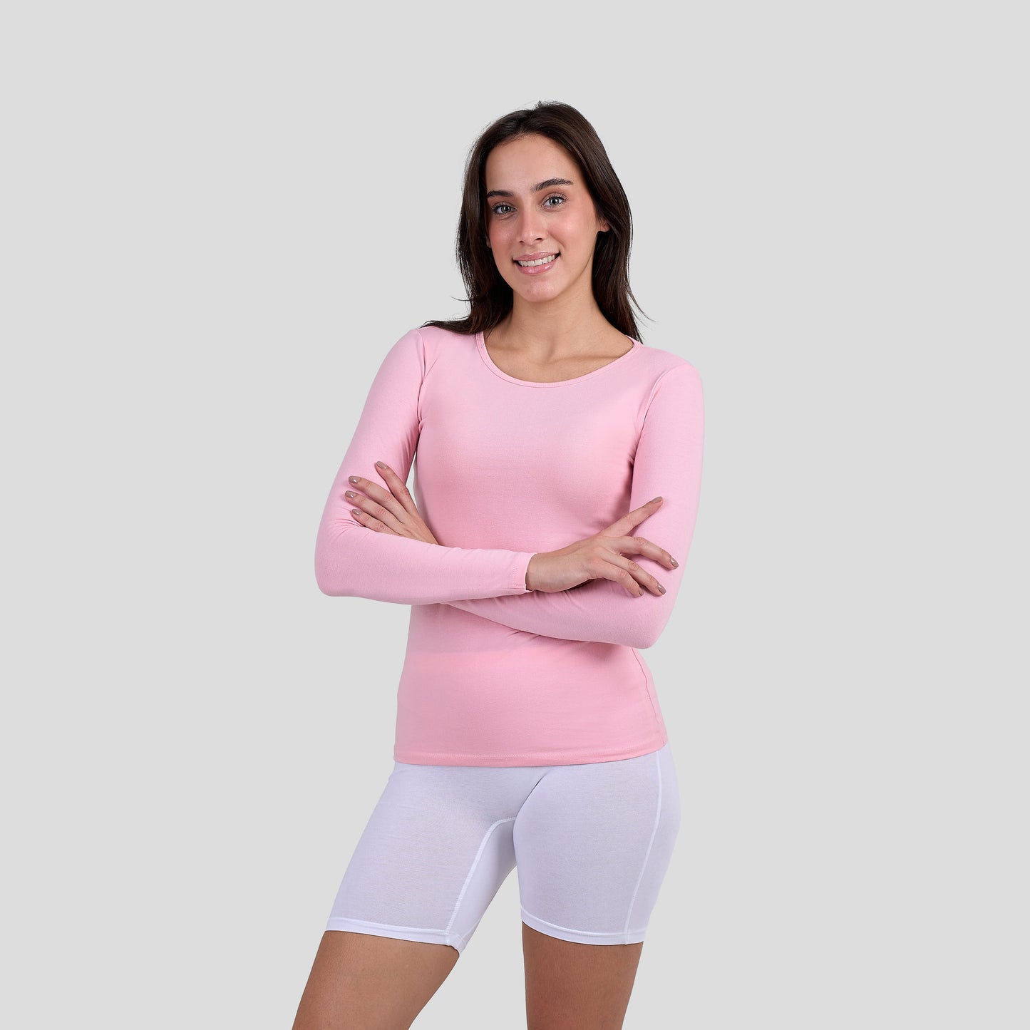 DW 115-6 Tank Top Long Sleeve Crew Neck