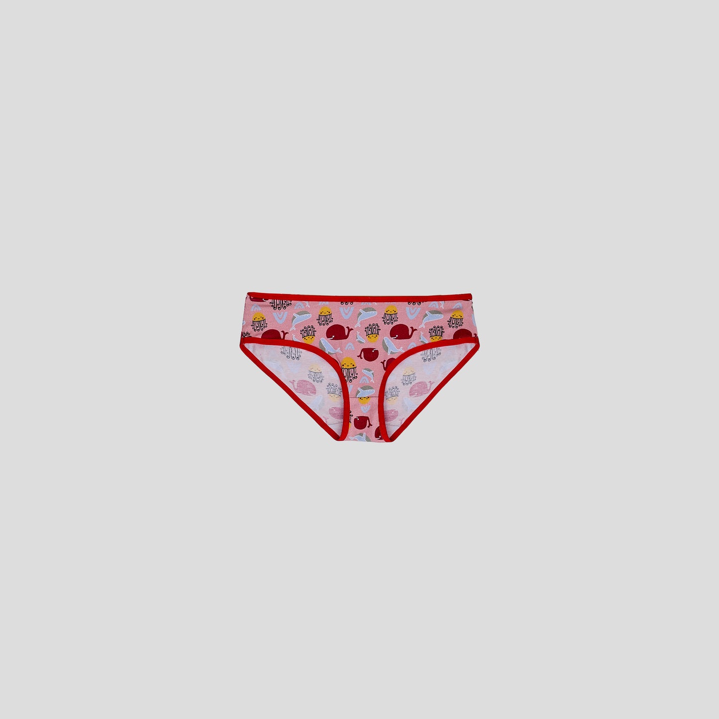 DKG 123 Pack of 3 Printed Underwear for Girls