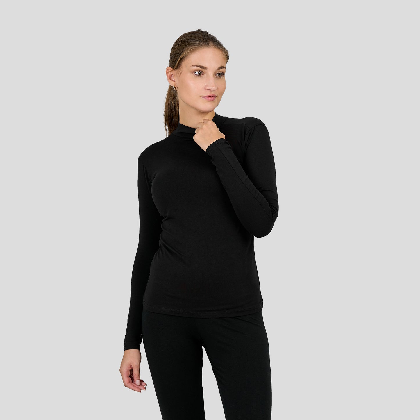 DW 115-5 Long Sleeve Mock Neck