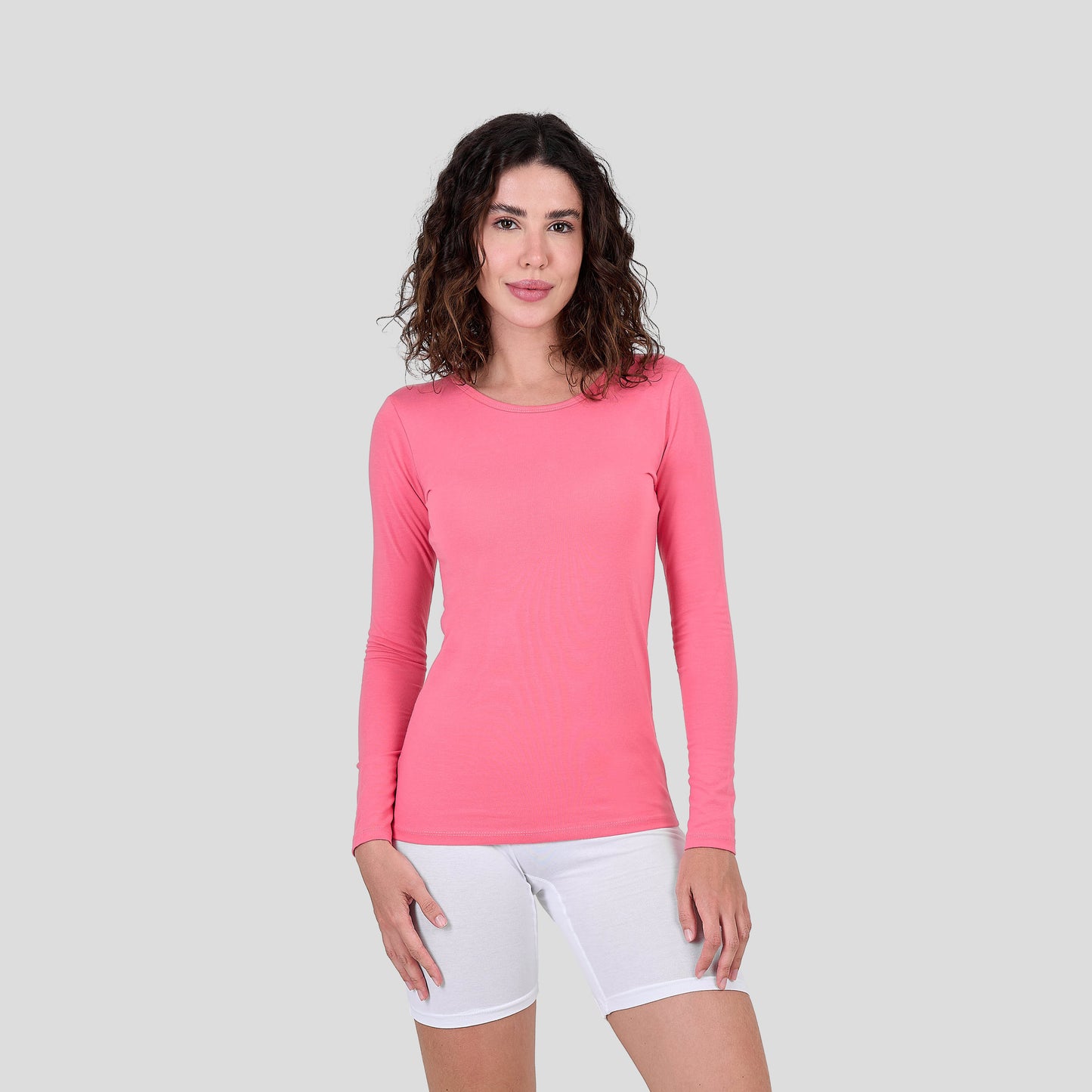 DW 115-6 Tank Top Long Sleeve Crew Neck