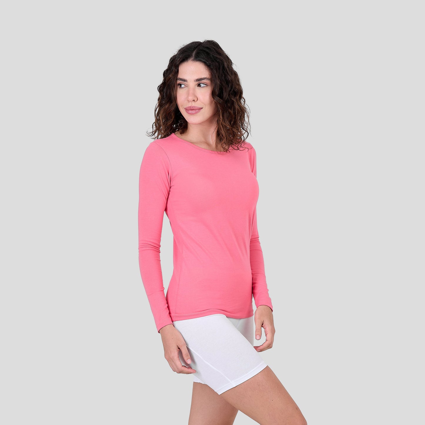 DW 115-6 Tank Top Long Sleeve Crew Neck