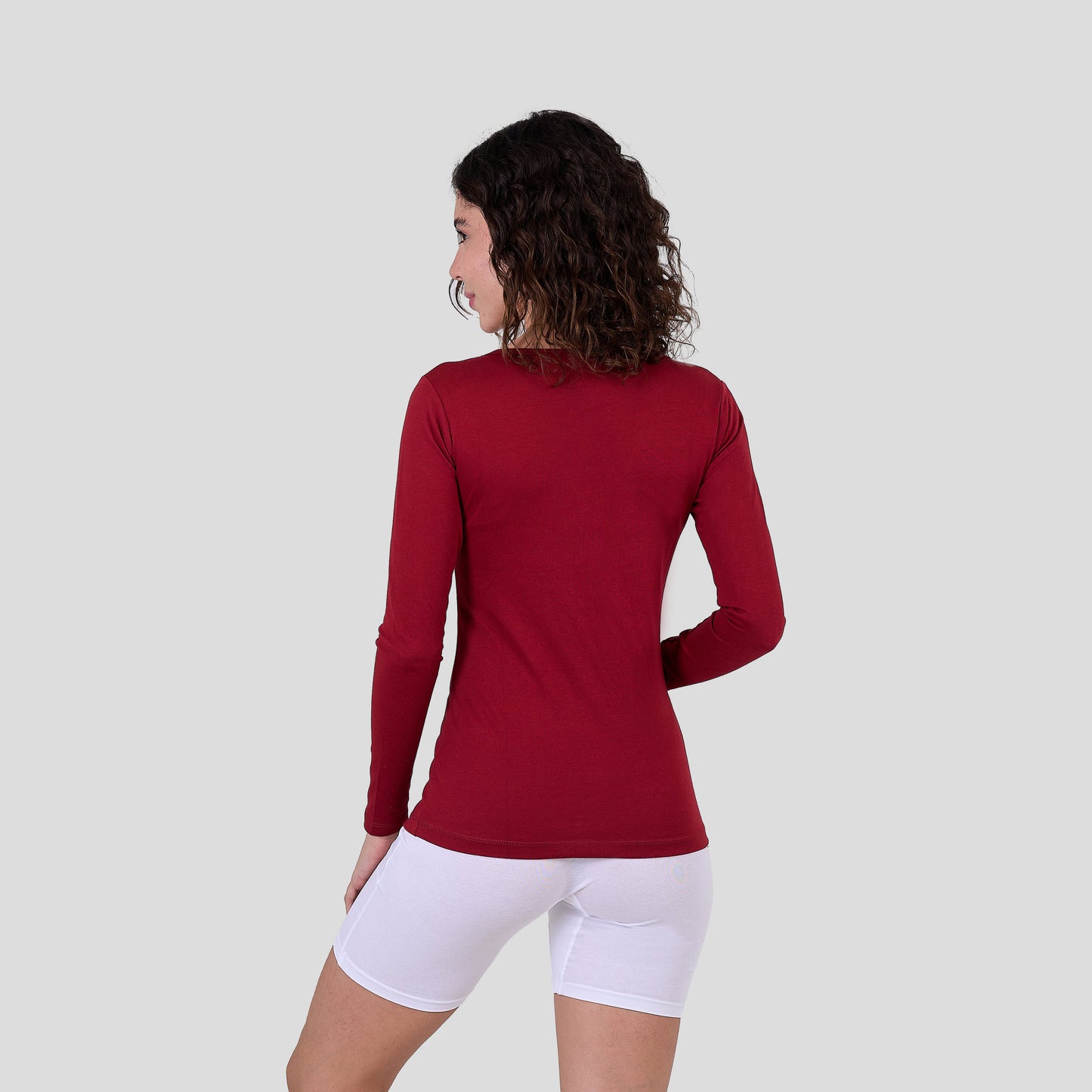 DW 115-6 Tank Top Long Sleeve Crew Neck