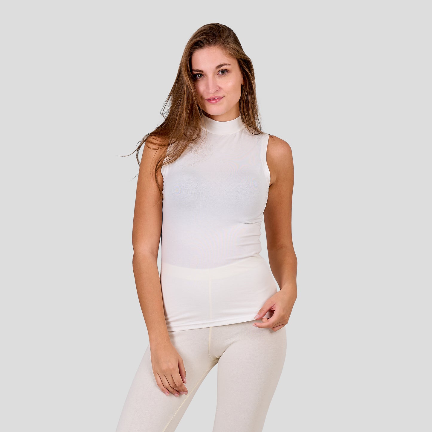 DW 115-4 Sleeveless Mock Neck