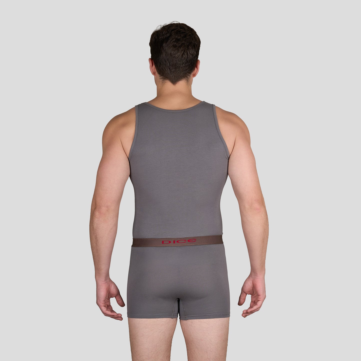 DM 235 Solid Boxer & Tank Top Set