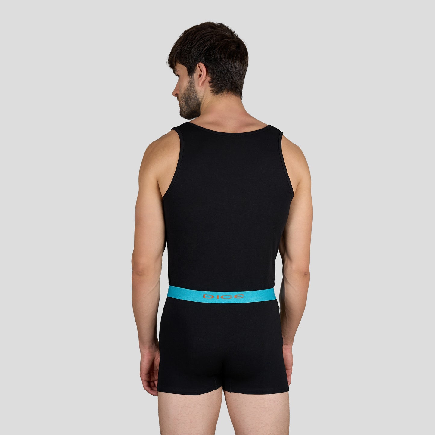 DM 235 Solid Boxer & Tank Top Set