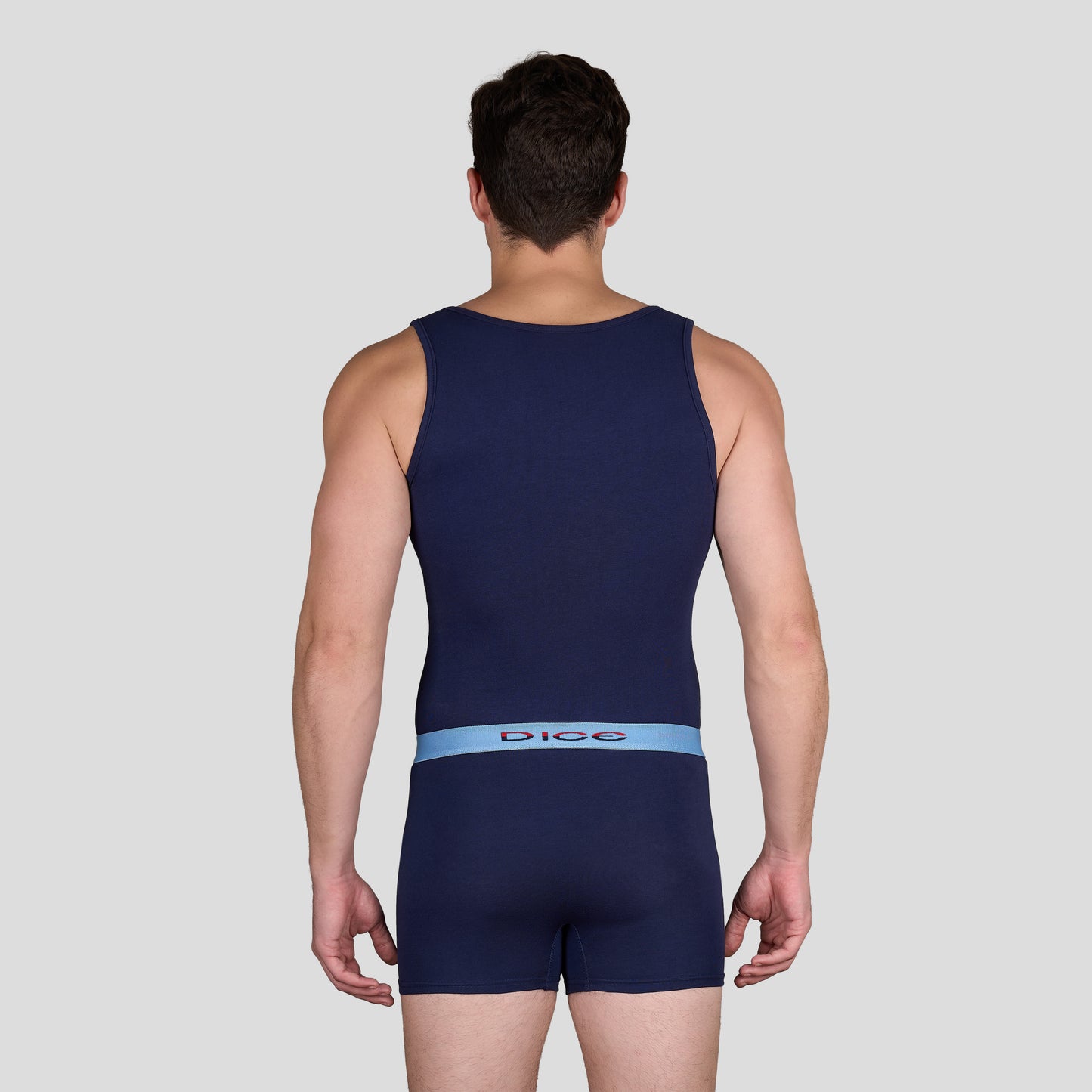 DM 235 Solid Boxer & Tank Top Set