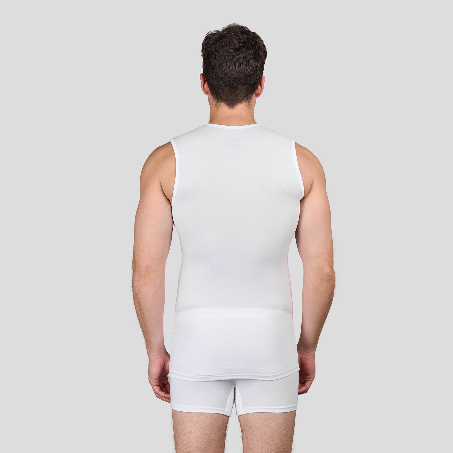 DM 186 Sleeveless Lycra Crew Neck