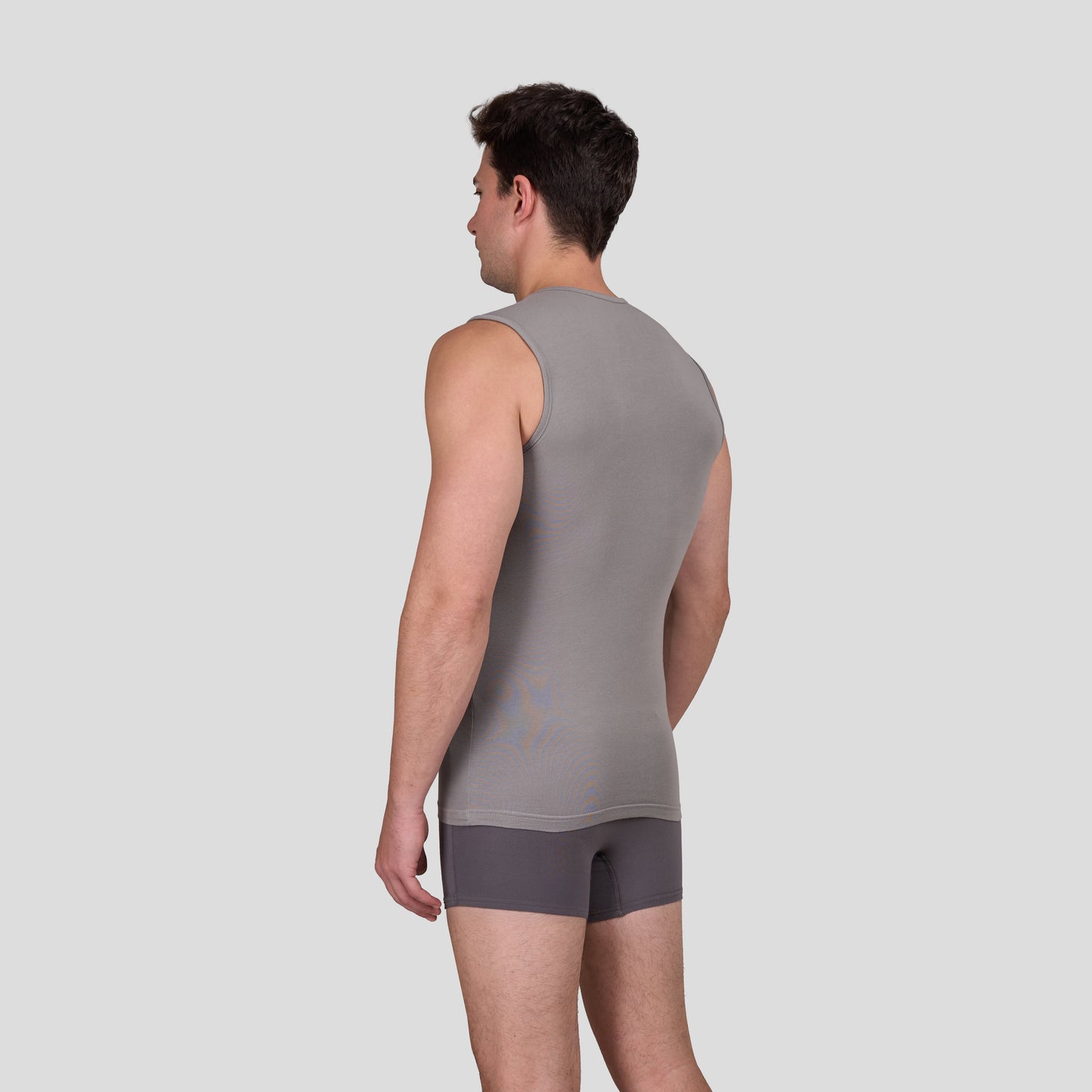 DM 186 Sleeveless Lycra Crew Neck