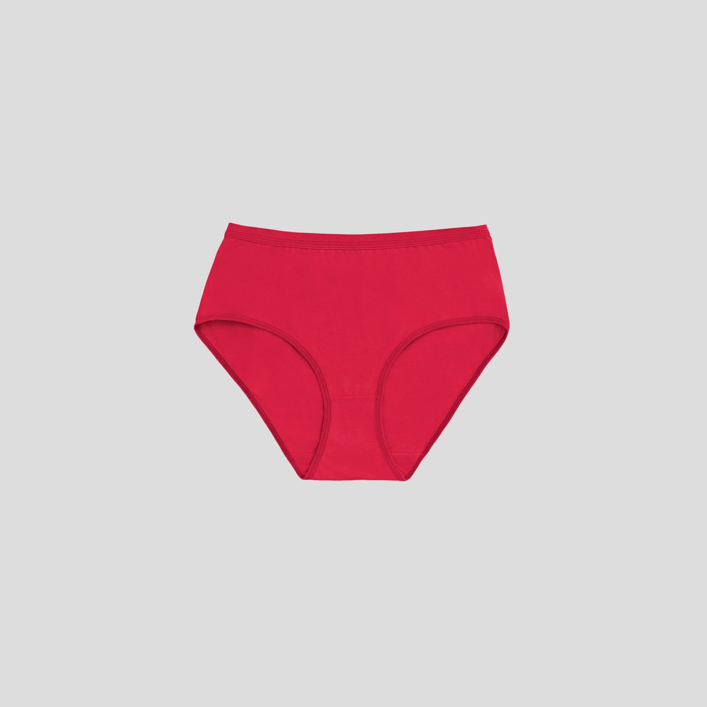 Dice Red women's underwear on a gray background