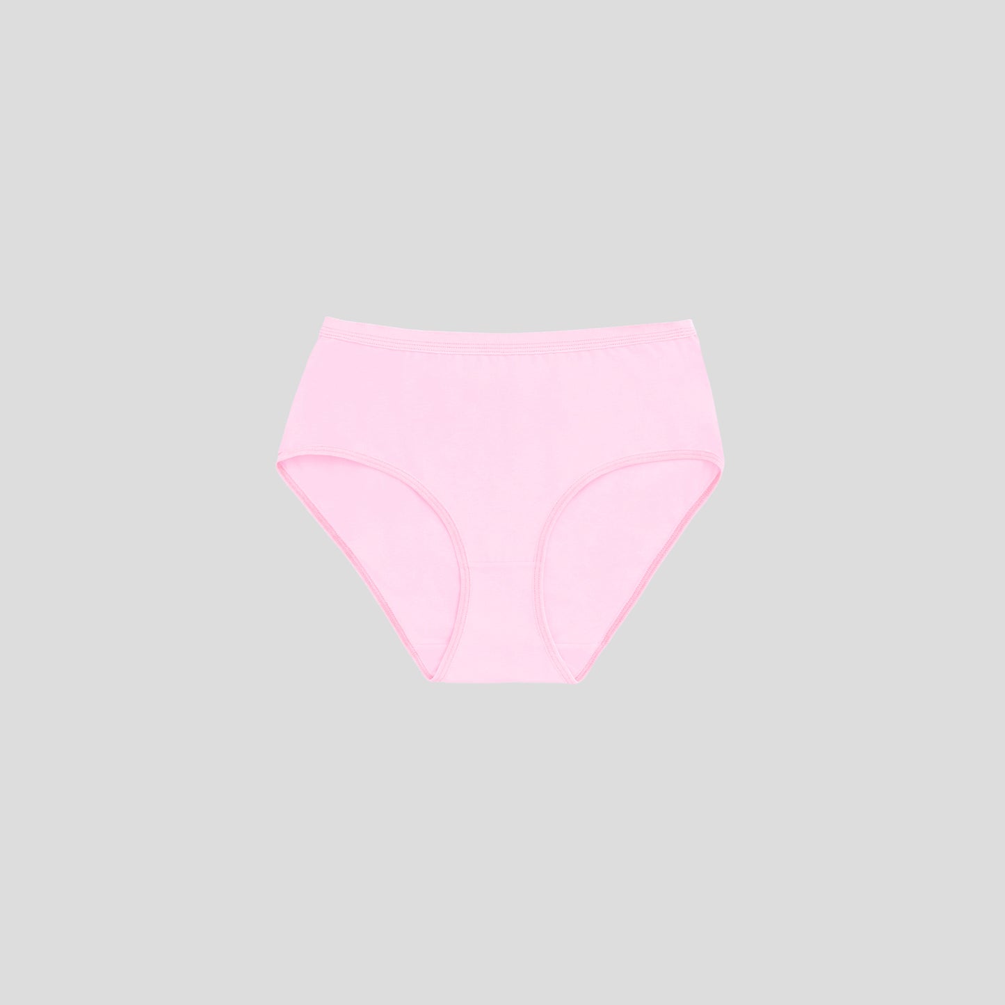 Dice Pink underwear on a gray background