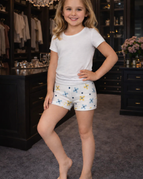 (orange-white) flowers / 10-11 Years / DKG 124