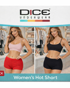 DW Hot short Solid P2 / Black/Red / S