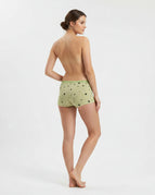 dark blue / light green / M / DW hot short AOP P2