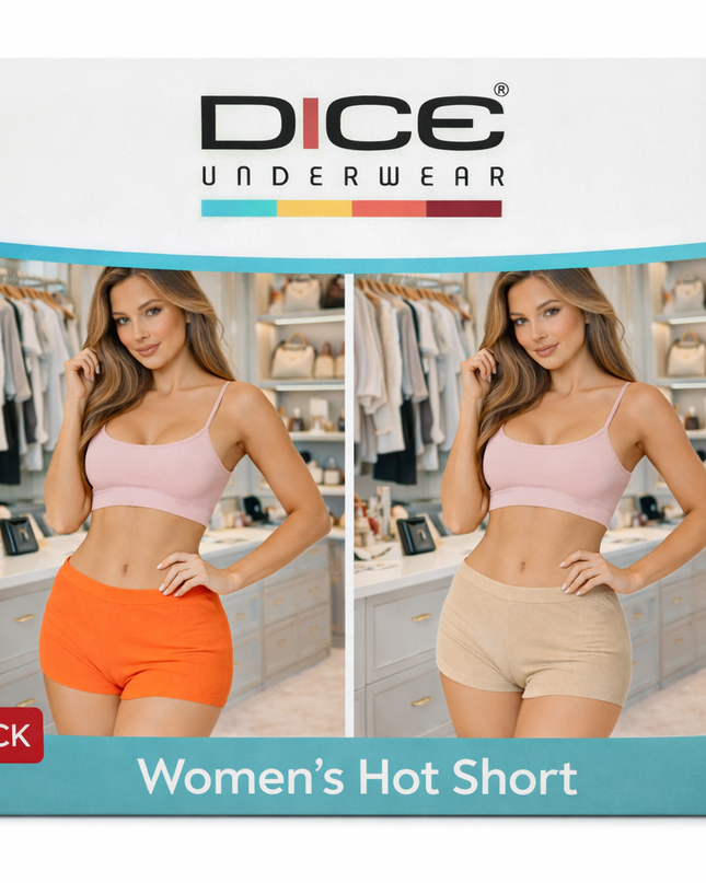 Plain Hot Short - Pack of 2