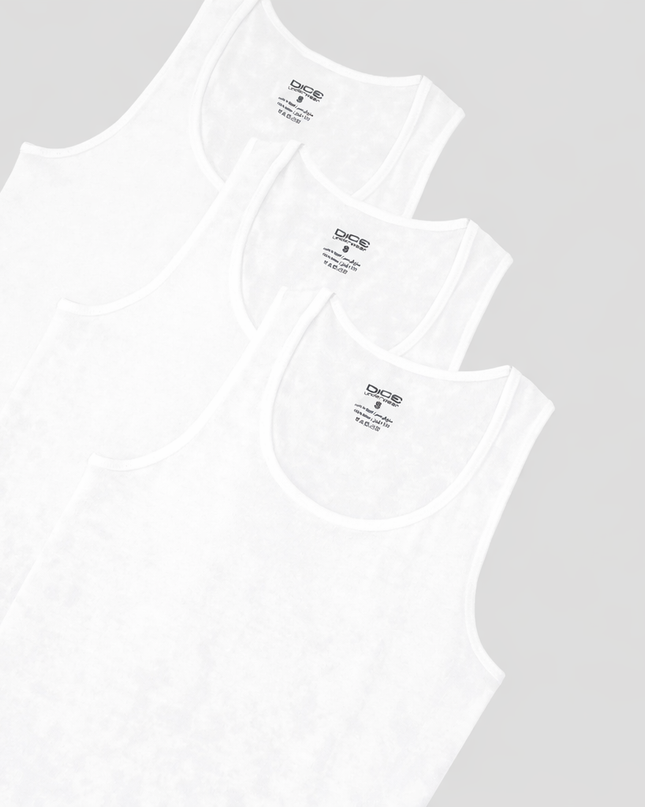 Tank Top 100% Cotton – Pack of 3