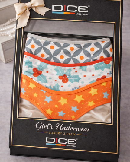 Girl's Printed Panties Pack of 3