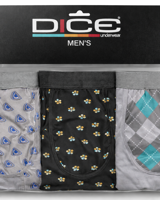 Men Printed Boxer Pack Of 3