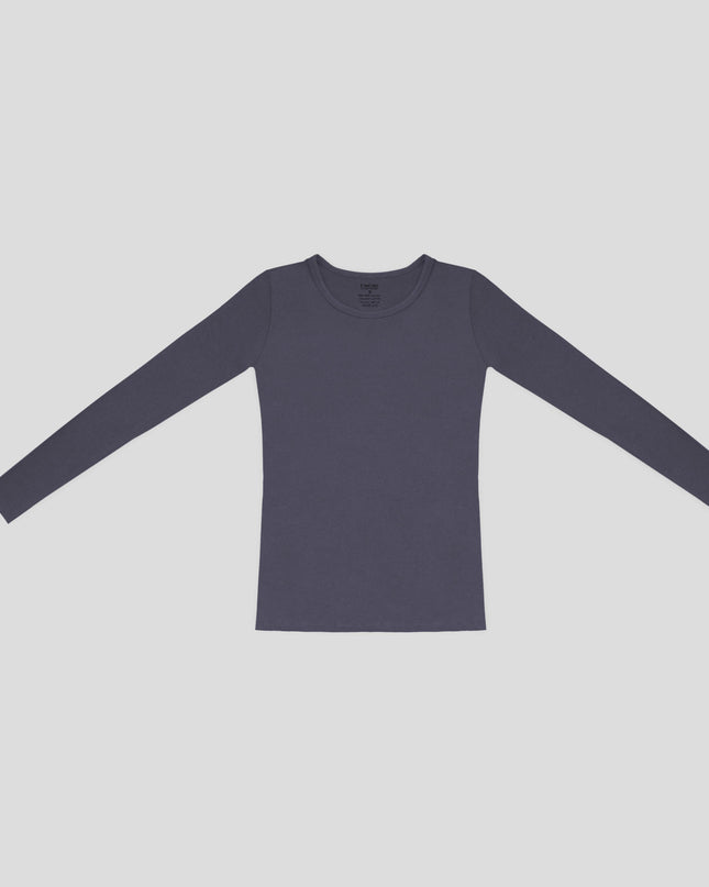 Long Sleeve Top-Round Neck