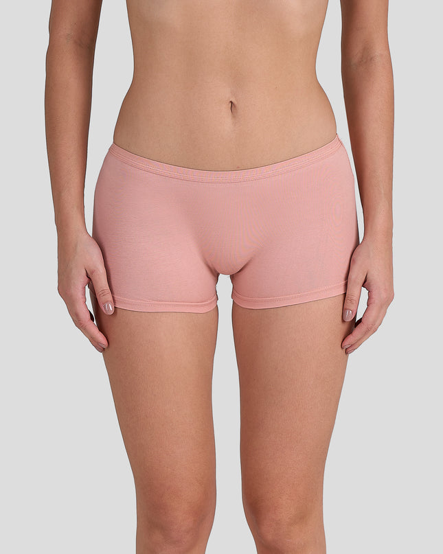 Dice Women pink shorts on a plain background