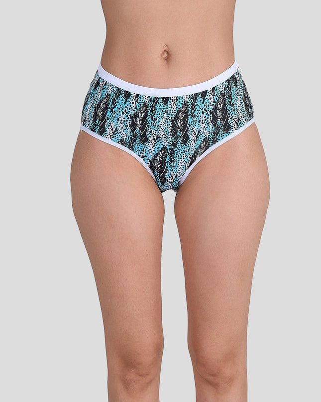 Dice Patterned underwear on a plain background