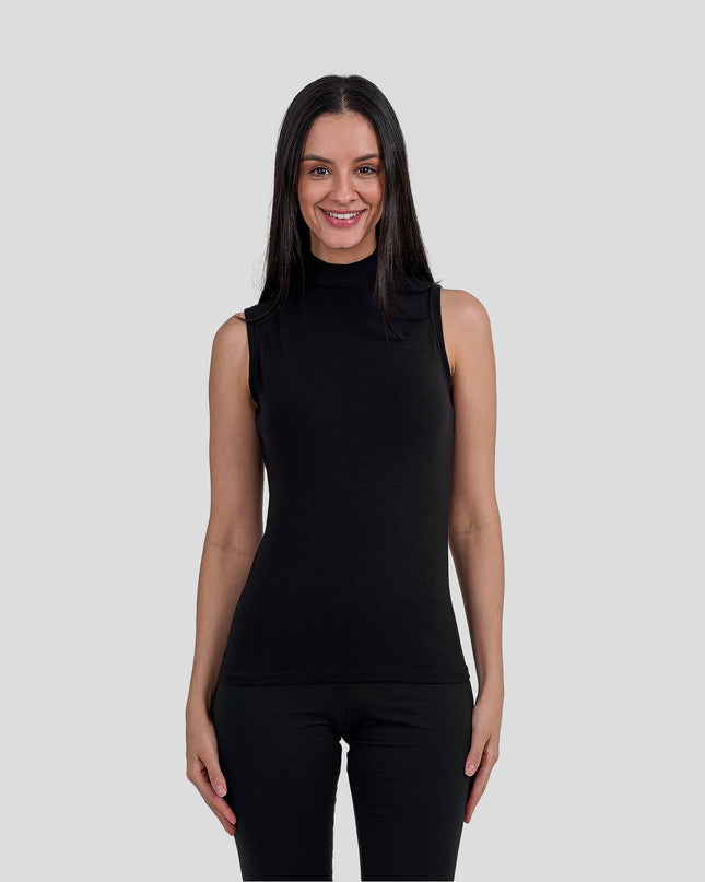 High Neck Sleeveless