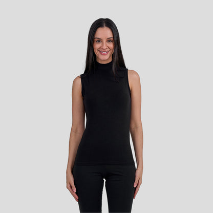 DW 115-4 Sleeveless Mock Neck