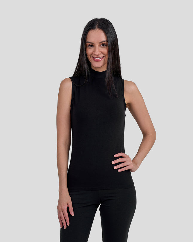 High Neck Sleeveless