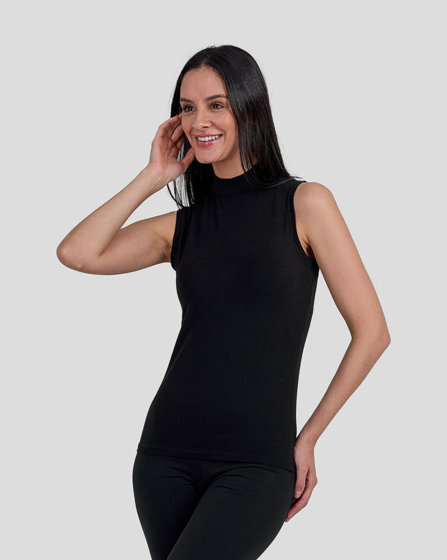 High Neck Sleeveless