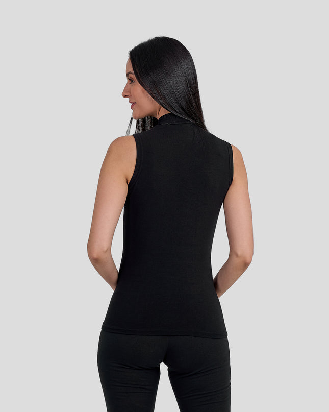 High Neck Sleeveless