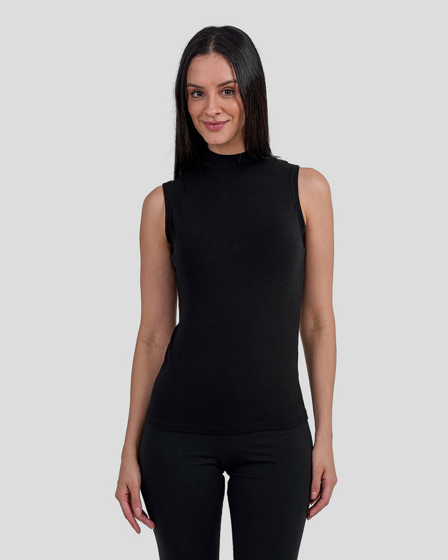 High Neck Sleeveless