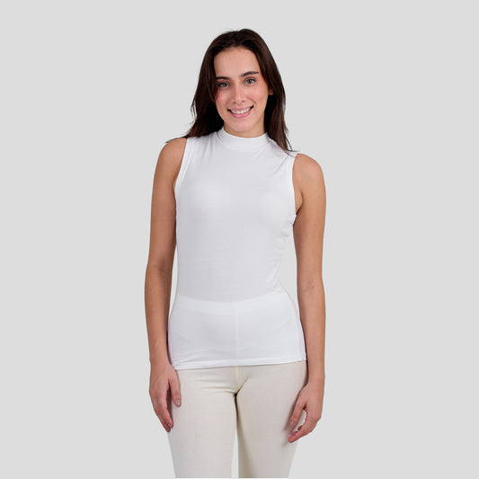 DW 115-4 Sleeveless Mock Neck