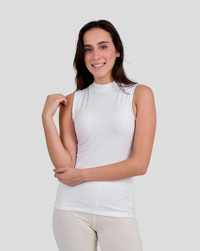 High Neck Sleeveless