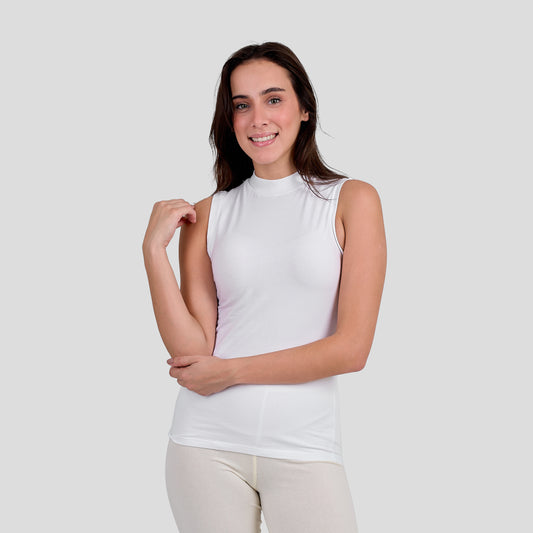 DW 115-4 Sleeveless Mock Neck