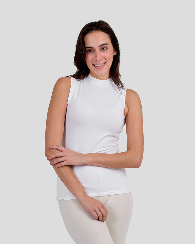 High Neck Sleeveless