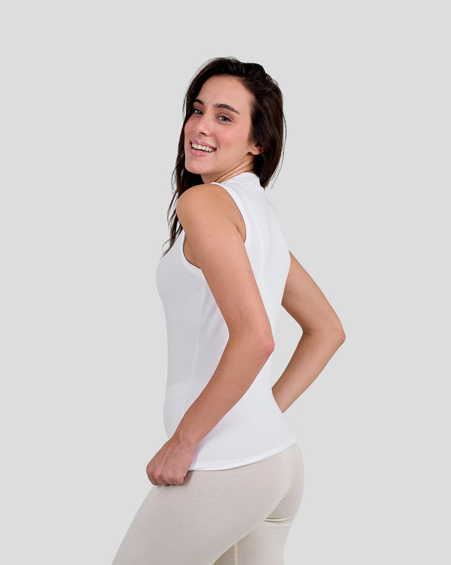 High Neck Sleeveless