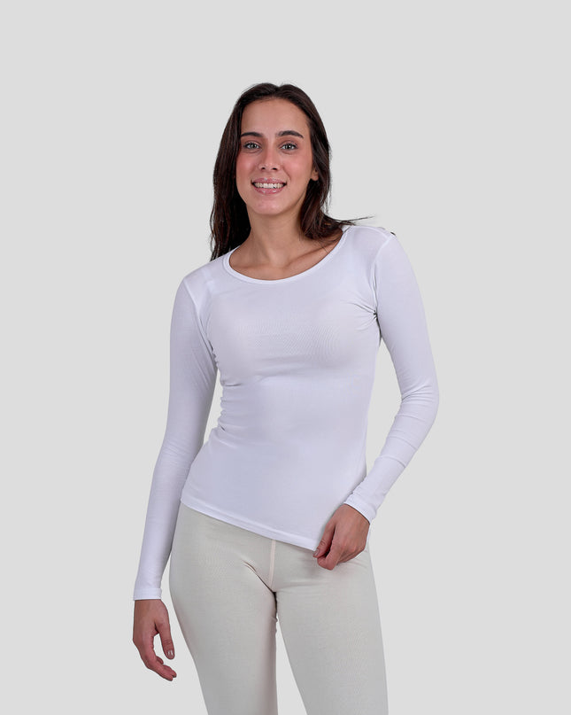 Long Sleeve Top-Round Neck