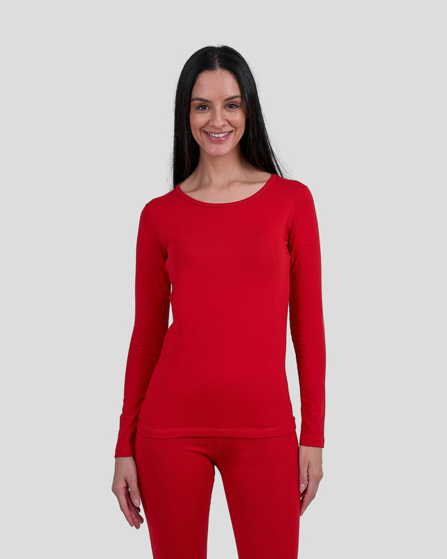 Long Sleeve Top-Round Neck